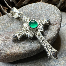 Load image into Gallery viewer, Dedication Celtic Cross Necklace