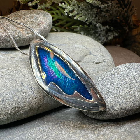Load image into Gallery viewer, Northern Lights Necklace - Handmade in Scotland
