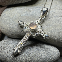 Load image into Gallery viewer, Dedication Celtic Cross Necklace