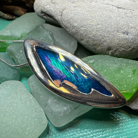 Load image into Gallery viewer, Northern Lights Necklace - Handmade in Scotland