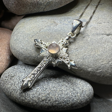 Load image into Gallery viewer, Dedication Celtic Cross Necklace