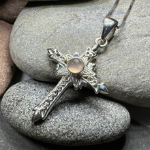 Load image into Gallery viewer, Dedication Celtic Cross Necklace