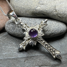 Load image into Gallery viewer, Dedication Celtic Cross Necklace