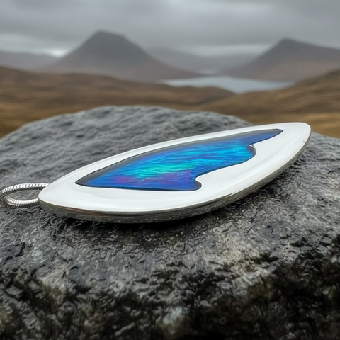 Load image into Gallery viewer, Northern Lights Necklace - Handmade in Scotland