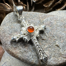 Load image into Gallery viewer, Dedication Celtic Cross Necklace
