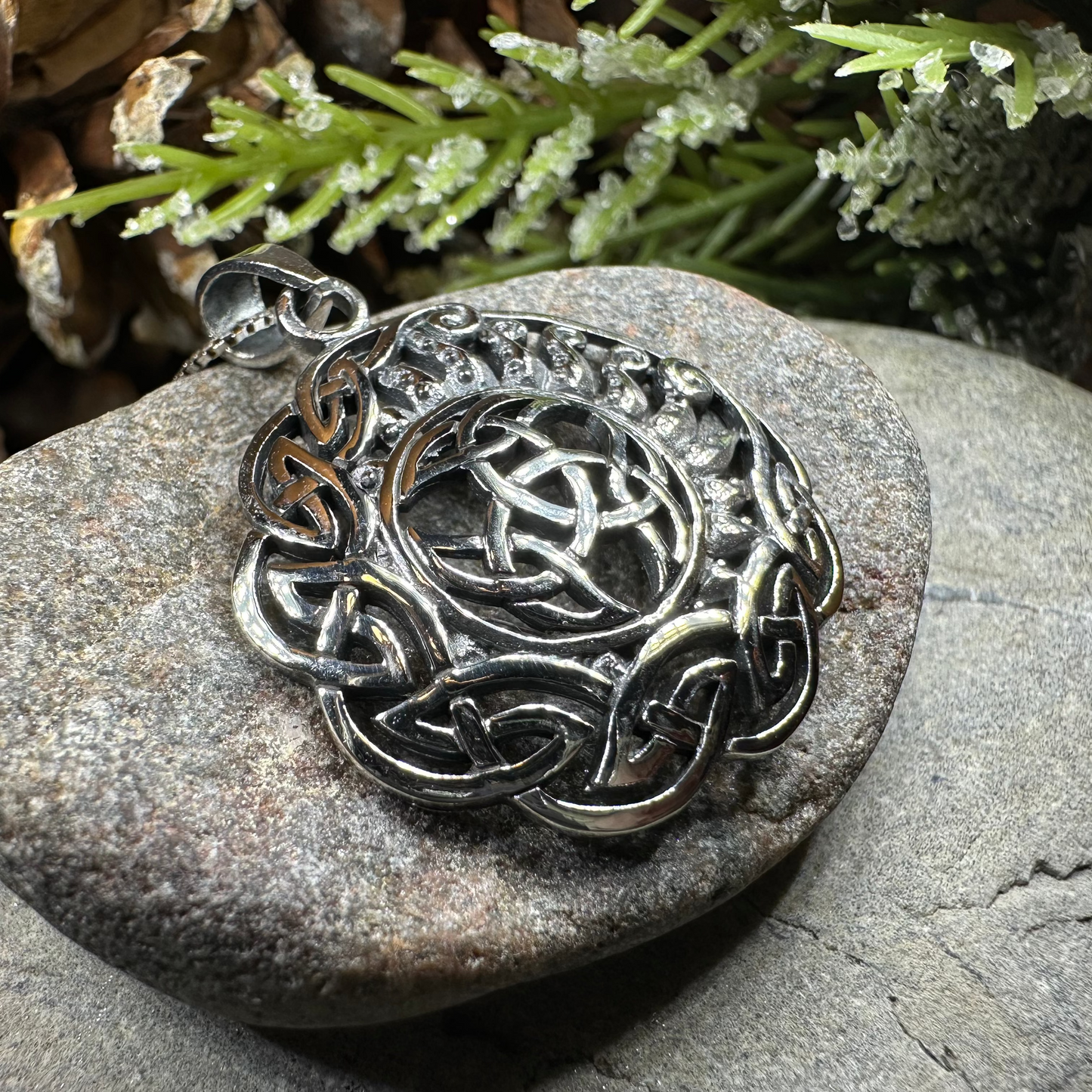 Sun Knot Necklace — view 7