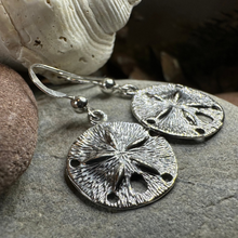 Load image into Gallery viewer, Seabrook Realistic Sand Dollar Earrings