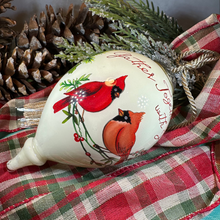 Load image into Gallery viewer, Cardinals Gather Together With Joy Ornament