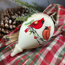 Load image into Gallery viewer, Cardinals Gather Together With Joy Ornament