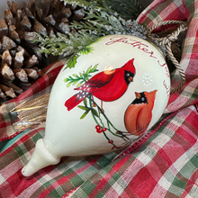 Load image into Gallery viewer, Cardinals Gather Together With Joy Ornament