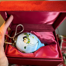 Load image into Gallery viewer, Irish Shamrock Snowman Ornament