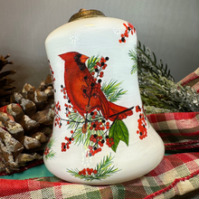 Load image into Gallery viewer, Winter Berries Cardinal Ornament