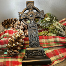 Load image into Gallery viewer, Irish Turf Celtic Cross Statue