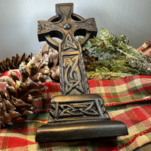 Load image into Gallery viewer, Irish Turf Celtic Cross Statue
