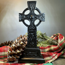 Load image into Gallery viewer, Irish Turf Celtic Cross Statue