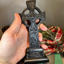Load image into Gallery viewer, Irish Turf Celtic Cross Statue