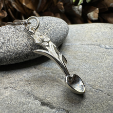 Load image into Gallery viewer, Welsh Daffodil Love Spoon Necklace