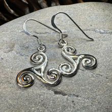 Load image into Gallery viewer, Malia Celtic Spiral Earrings
