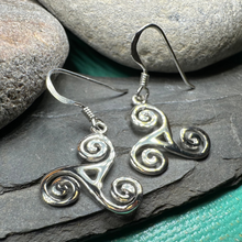 Load image into Gallery viewer, Malia Celtic Spiral Earrings