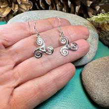 Load image into Gallery viewer, Malia Celtic Spiral Earrings