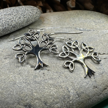 Load image into Gallery viewer, Ceridwen Tree of Life Earrings
