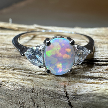 Load image into Gallery viewer, Enya Opal Celtic Ring