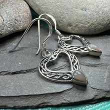 Load image into Gallery viewer, Scottish Heart Earrings