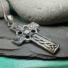 Load image into Gallery viewer, Liam Celtic Cross Necklace
