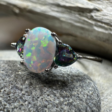 Load image into Gallery viewer, Aubrette Opal Celtic Ring