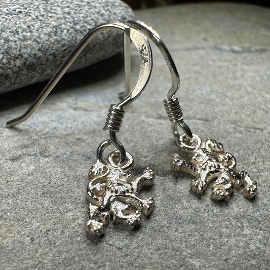 Petite Scotland Lion Earrings