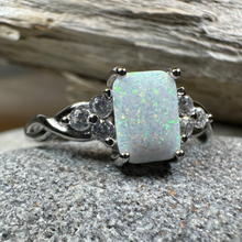 Load image into Gallery viewer, Minerva Opal Celtic Ring