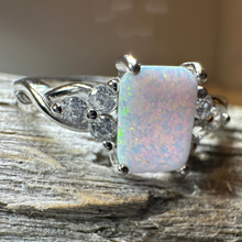 Load image into Gallery viewer, Minerva Opal Celtic Ring