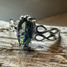 Load image into Gallery viewer, Eloise Celtic Mystic Topaz Ring