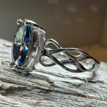 Load image into Gallery viewer, Eloise Celtic Mystic Topaz Ring
