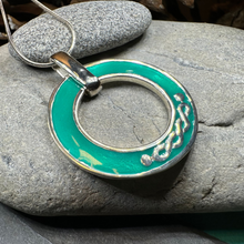 Load image into Gallery viewer, Seaside Celtic Knot Necklace