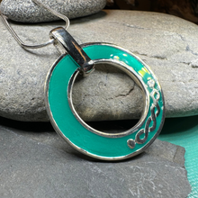 Load image into Gallery viewer, Seaside Celtic Knot Necklace