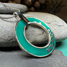 Load image into Gallery viewer, Seaside Celtic Knot Necklace