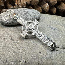 Load image into Gallery viewer, Kildalton Scottish Celtic Cross Necklace