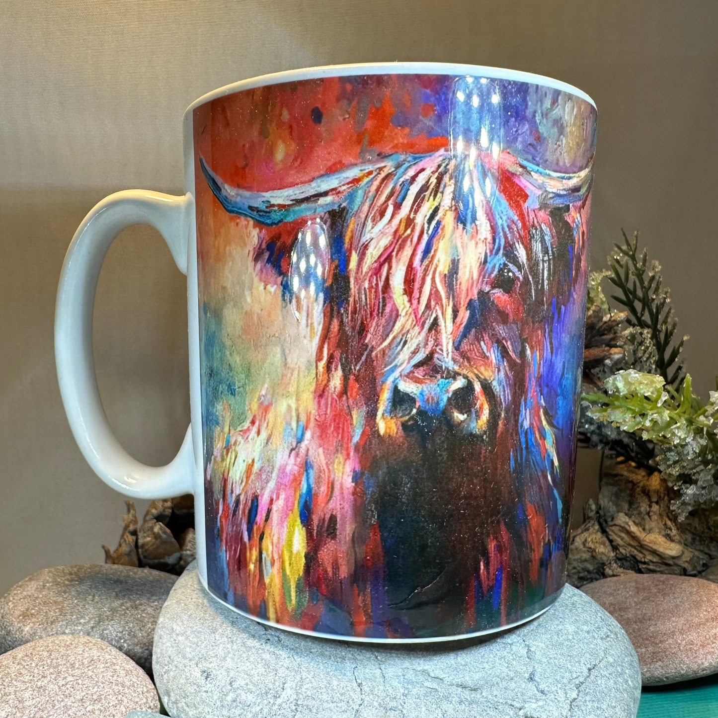 Sue Gardner Scottish Highland Cow Mug