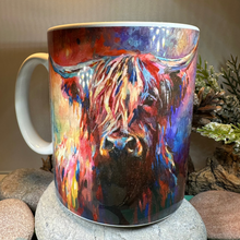 Load image into Gallery viewer, Sue Gardner Highland Cow Mug