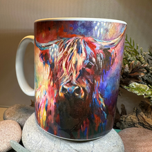 Load image into Gallery viewer, Sue Gardner Highland Cow Mug