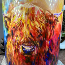 Load image into Gallery viewer, Rainbow Highland Cow Mug