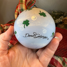 Load image into Gallery viewer, Tis A Blessing To Be Irish Snowman Ornament
