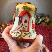 Load image into Gallery viewer, Scottish Home Tweet Home Cardinals Ornament