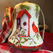 Load image into Gallery viewer, Scottish Home Tweet Home Cardinals Ornament
