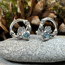 Load image into Gallery viewer, Cheerful Claddagh Earrings