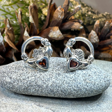 Load image into Gallery viewer, Cheerful Claddagh Earrings