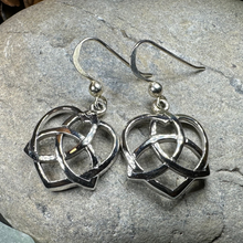 Load image into Gallery viewer, Trinity Love Knot Earrings