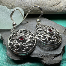 Load image into Gallery viewer, Ariadne Trinity Knot Earrings