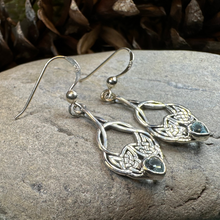 Load image into Gallery viewer, Heart Celtic Knot Earrings